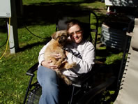 Annie and Cappi being cute