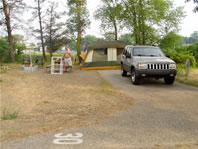 Campsite from the road