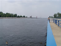 Canal view to the right