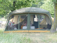 Tent from the canal