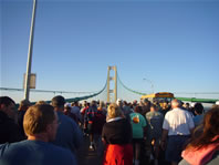 Bridge walk with tower
