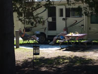 Mom and Dad relaxing